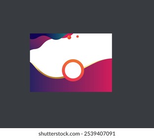Modelo de design de livro de capa de cartaz com espaço para fundo de foto, uso para relatório anual, proposta, portfólio, brochura, folheto, folheto
