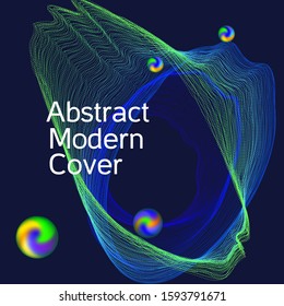 Poster for cover design. Abstract flyer design background.  Modern abstract music backgrounds. Sound flyer to create a fashionable abstract cover, banner, poster, booklet.