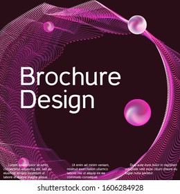 Poster for cover design. Abstract flyer design background.  Modern abstract music backgrounds. Sound flyer to create a fashionable abstract cover, banner, poster, booklet.