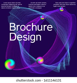 Poster for cover design. Abstract flyer design background.  Modern web template. Business , technology background. Music abstract composition.