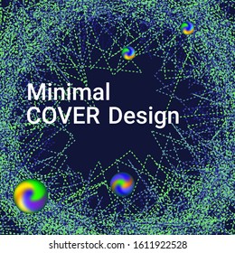 Poster for cover design. Abstract flyer design background.  Modern web template. Business , technology background. Music abstract composition.