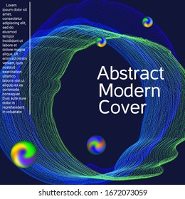 Cartel de diseño de portada. Fondo de diseño de volante abstracto.  Plantilla web moderna. Negocio, experiencia tecnológica. Composición musical abstracta.
