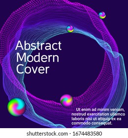 Cartel de diseño de portada. Fondo de diseño de volante abstracto.  Plantilla web moderna. Negocio, experiencia tecnológica. Composición musical abstracta.