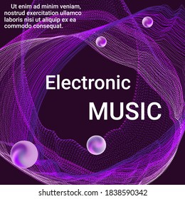 Cartel de diseño de portada. Resumen del fondo del diseño del volante.  Plantilla web moderna. Negocios, antecedentes tecnológicos. Composición musical abstracta.