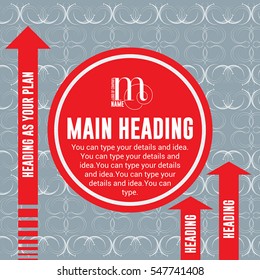 Poster, cover page design and info graphic design for companies.