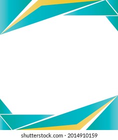 Poster creative new teal color design