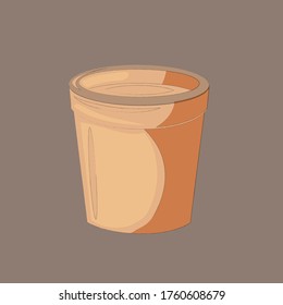 
Poster mit einer Tasse Kaffee auf Kaffeehintergrund, um Kaffeehäuser und Wohnungen zu schmücken.
