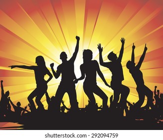 Poster of dancing girls and boys