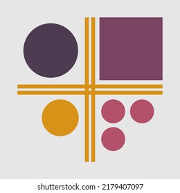 poster decoration. collection of abstract poster images.