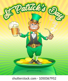 A poster dedicated to St. Patrick's Day.
