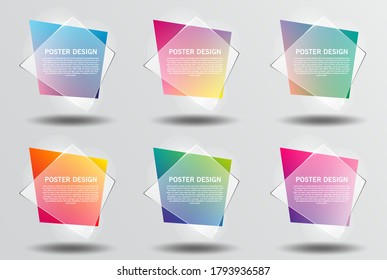 juego de afiches. bueno para embellecer los postres
