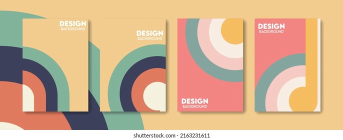 Poster design background and abstract modern cover