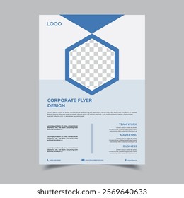 Poster design business template Flyer