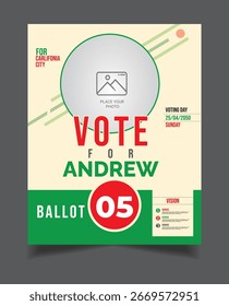 Poster Design Election Poster Design Template