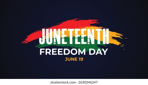 A poster design focusing on the heritage and history of Juneteenth, incorporating traditional symbols and colors to educate and inspire.