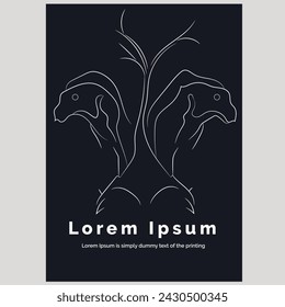 poster design graphic illustration artwork brush