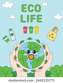 Poster Design - Green Energy - Eco Life