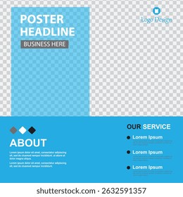 Poster Design High Quality Square Poster for Business Ads