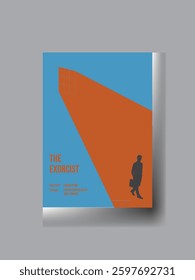 Poster design idea for western movies festival. Vintage cinema flyer, Vector illustration.