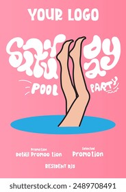 ilustración de diseño de póster ilustración pop