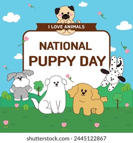 Poster Design - International Puppy Day