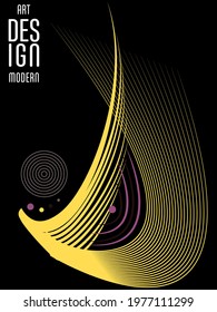 Poster design Japanese style templates set invitations to lines abstract background for book cover texture brochure. Stock vector illustration eps 10