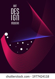 Poster design Japanese style templates set invitations to lines abstract background for book cover texture brochure. Stock vector illustration eps 10