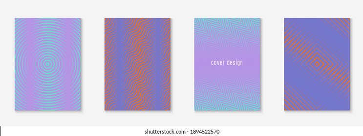 Poster design modern. Orange and purple. Multiply booklet, folder, notebook, wallpaper concept. Poster design modern with minimalist geometric lines and shapes.