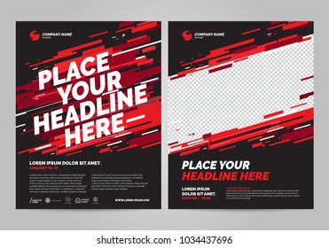 Poster design sports invitation template. - Shutterstock ID 1034437696
