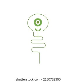 Poster design for sustainable living. ESG, green energy and sustainable industry. The concept of environmental, social and corporate governance, the development of alternative energy sources.