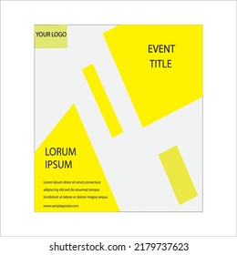 Poster-Design-Vorlage eps10-Version