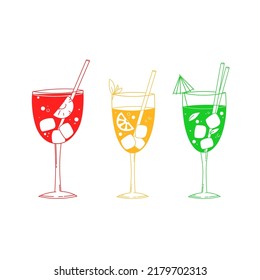 Plantilla de diseño de afiches para menú o café con gafas de colores.