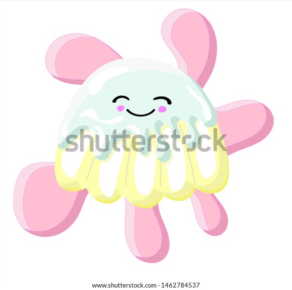 Poster Design Vector Pudding Characters Stock Vector (Royalty Free ...