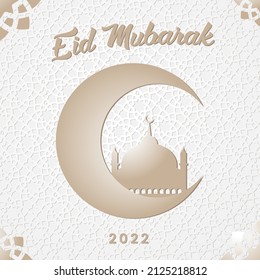 Poster eid mubarak islamic World Day