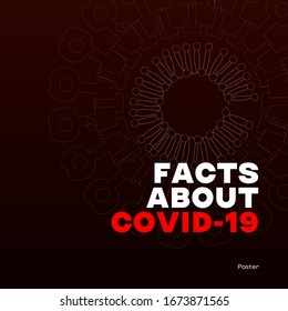 Poster - facts about coronovirus