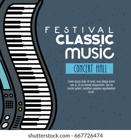poster festival classic music icon
