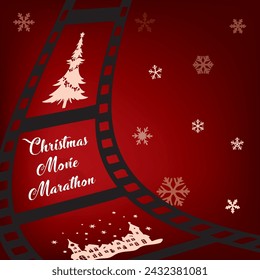 Poster for the festive entertainment Christmas Movie Marathon