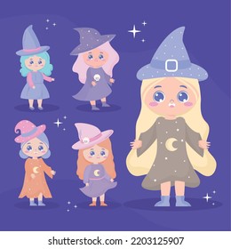 poster of five witches group