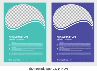 poster flyer brochure cover design layout space for photo background, vector illustration template in A4 size. report, catalog, magazine., Brochure vector concept for corporate business.