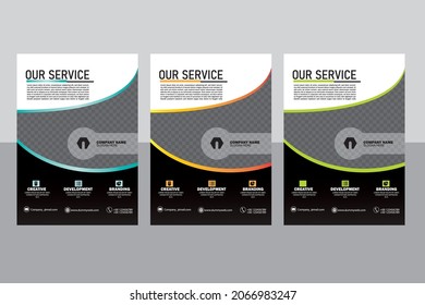 Poster, Flyer, Brochure, Cover Design Stock Vector 