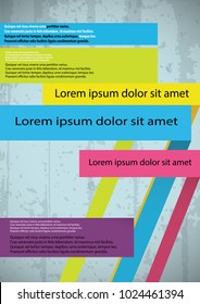 poster flyer pamphlet brochure cover design layout space for photo background, vector illustration template in A4 size
