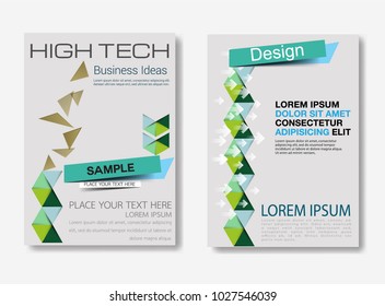 poster flyer pamphlet brochure cover design layout space for photo background Flyers design template vector. Brochure report business magazine poster. 