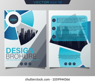 Poster flyer pamphlet brochure cover design.Can be used for presentation, flyer and leaflet, brochure, corporate report, marketing, advertising, annual report, banne.City skyline. Cover book.