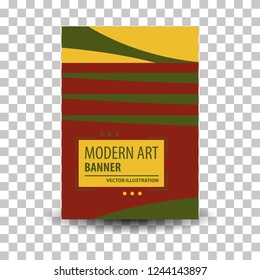 poster flyer pamphlet brochure cover design layout space for photo background, vector illustration template in A4 size