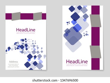 poster flyer pamphlet brochure cover design layout space for photo background, vector illustration template in A4 size