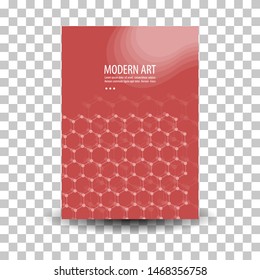 poster flyer pamphlet brochure cover design layout space for photo background, vector illustration template in A4 size