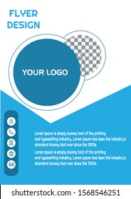 poster flyer pamphlet brochure cover design layout space for photo background, vector illustration template in A4 size EPS 10