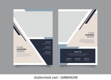 Poster flyer pamphlet brochure cover design layout space for photo background, vector illustration template in A4 size