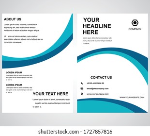 poster flyer pamphlet brochure cover design layout, vector illustration template
