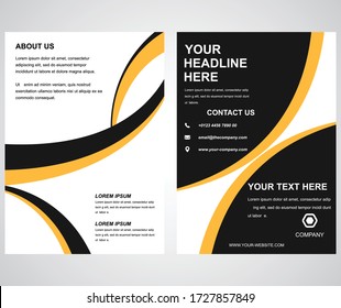 poster flyer pamphlet brochure cover design layout, vector illustration template